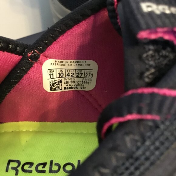 Reebok Astroride Women's Work Steel Toe Navy Blue Work Shoe Size 11M - Picture 7 of 7